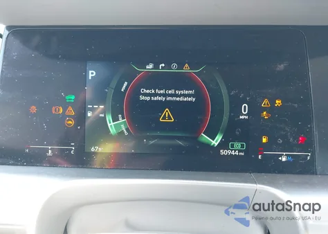 2021 Hyundai Nexo Blue z USA, uszkodzony, nr VIN KM8J74A63MU017167